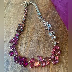 J. crew Chrystal Necklace